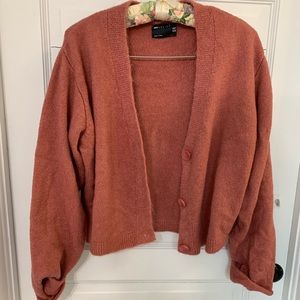 Pink Cropped Sweater